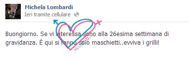 michela lombardi michela lombardi incinta