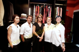 anahi e il suo staff