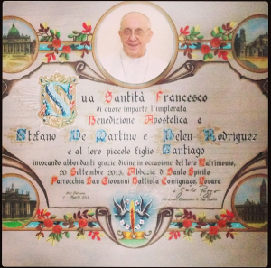 belen benedizione papa francesco