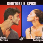 belen stefano bacio