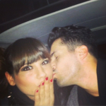 claudia con un amico