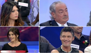 elga samuel rossella e remo lasciano il trono over