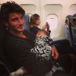 stefano belen santiago aereo per tornare a milano