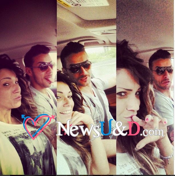 luce e luca in auto