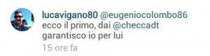 Risposta Luca