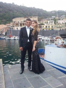aldo alessia ad un matrimonio