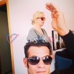 tina e gianni nei camerini