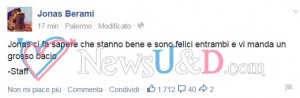 messaggio dopo la scelta