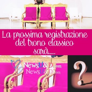 prossima registrazione uomini e donne