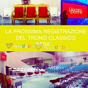 LA PROSSIMA REGISTRAZIONE