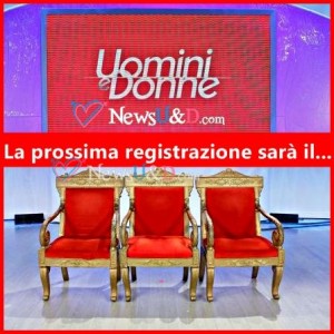 la prossima registrazione