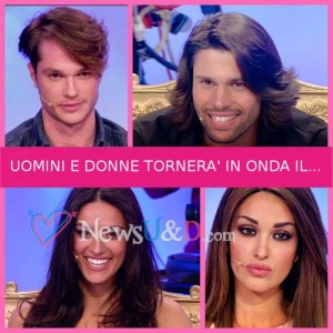 uomini e donne torna in onda